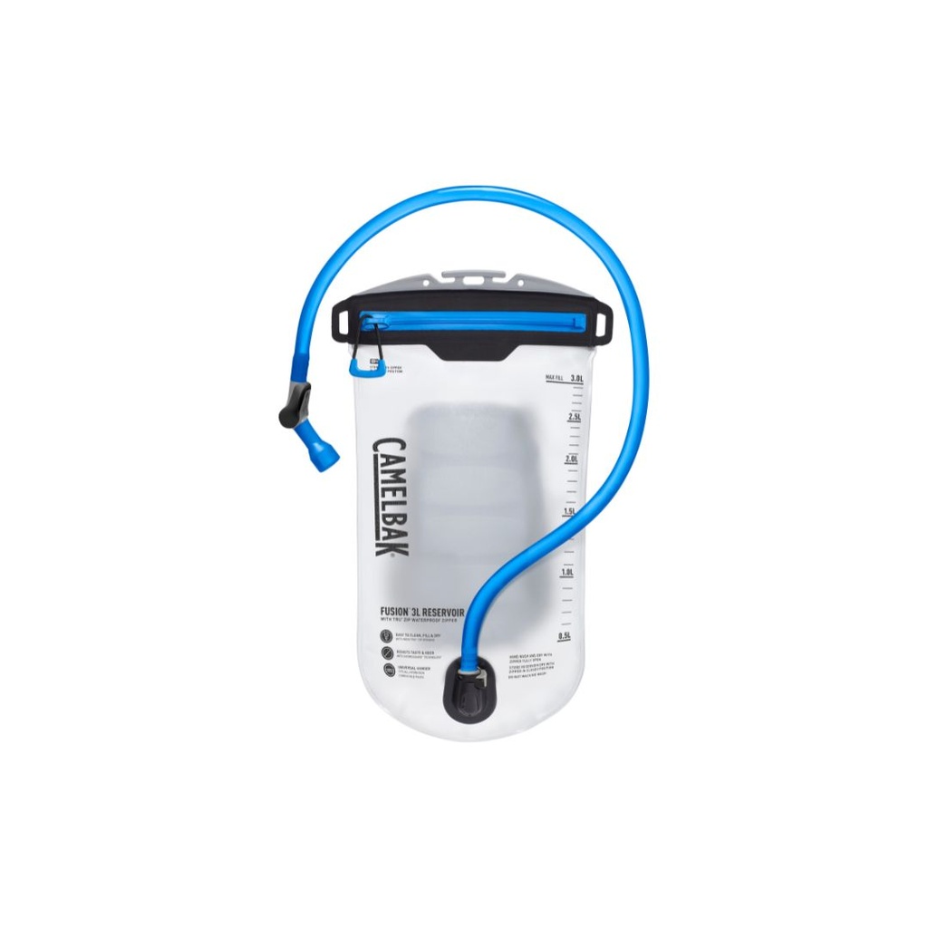 Fusion 3L Reservoir with Tru Zip Waterproof Zipper, Clear CAMELBAK RC -BOLSA 2023