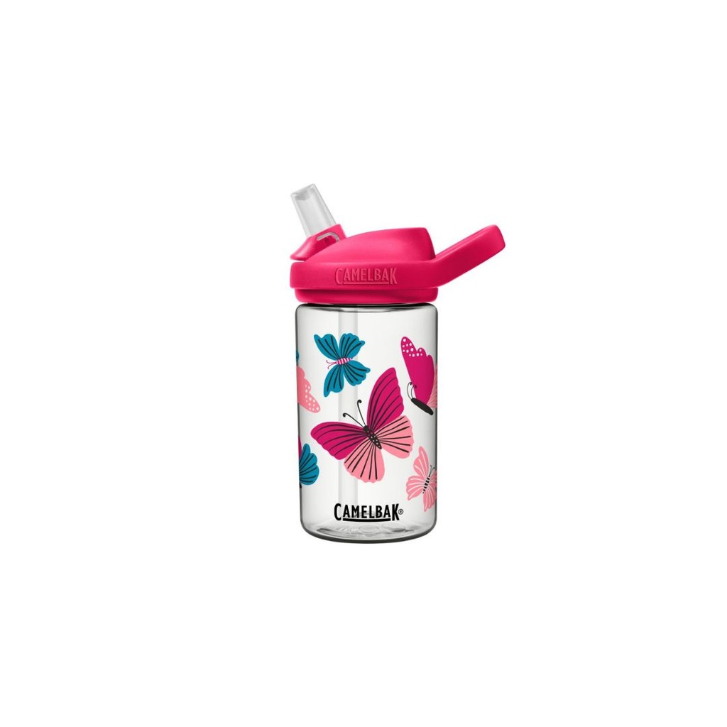 eddy+ Kids 14oz, Colorblock Butterflies CAMELBAK KIDS BOTTLE 2023