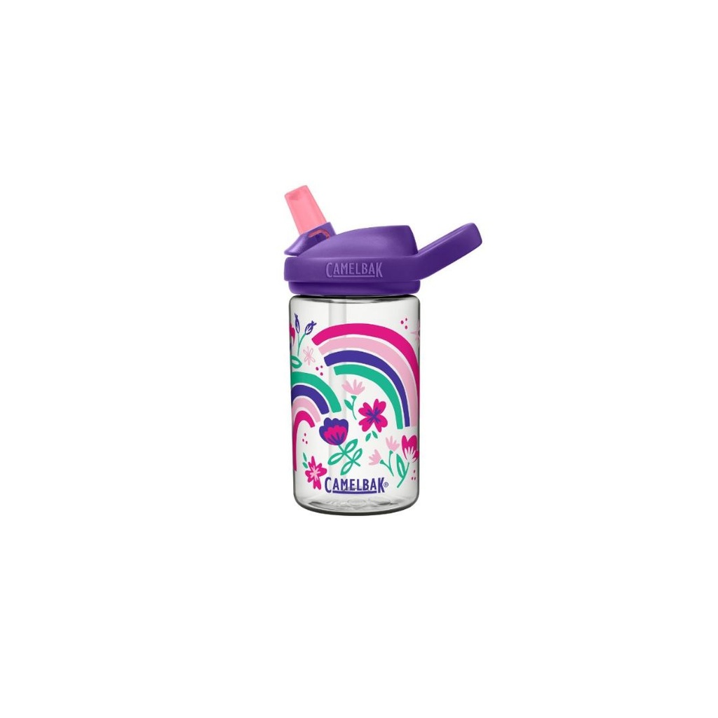 eddy+ Kids 14oz, Rainbow Floral CAMELBAK KIDS BOTTLE 2023