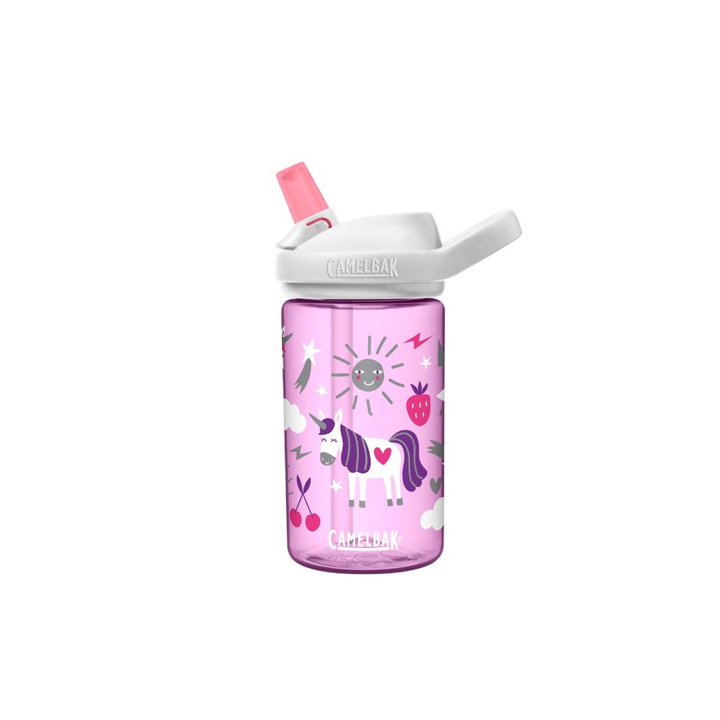 eddy+ Kids 14oz, Unicorn Party CAMELBAK KIDS BOTTLE 2023