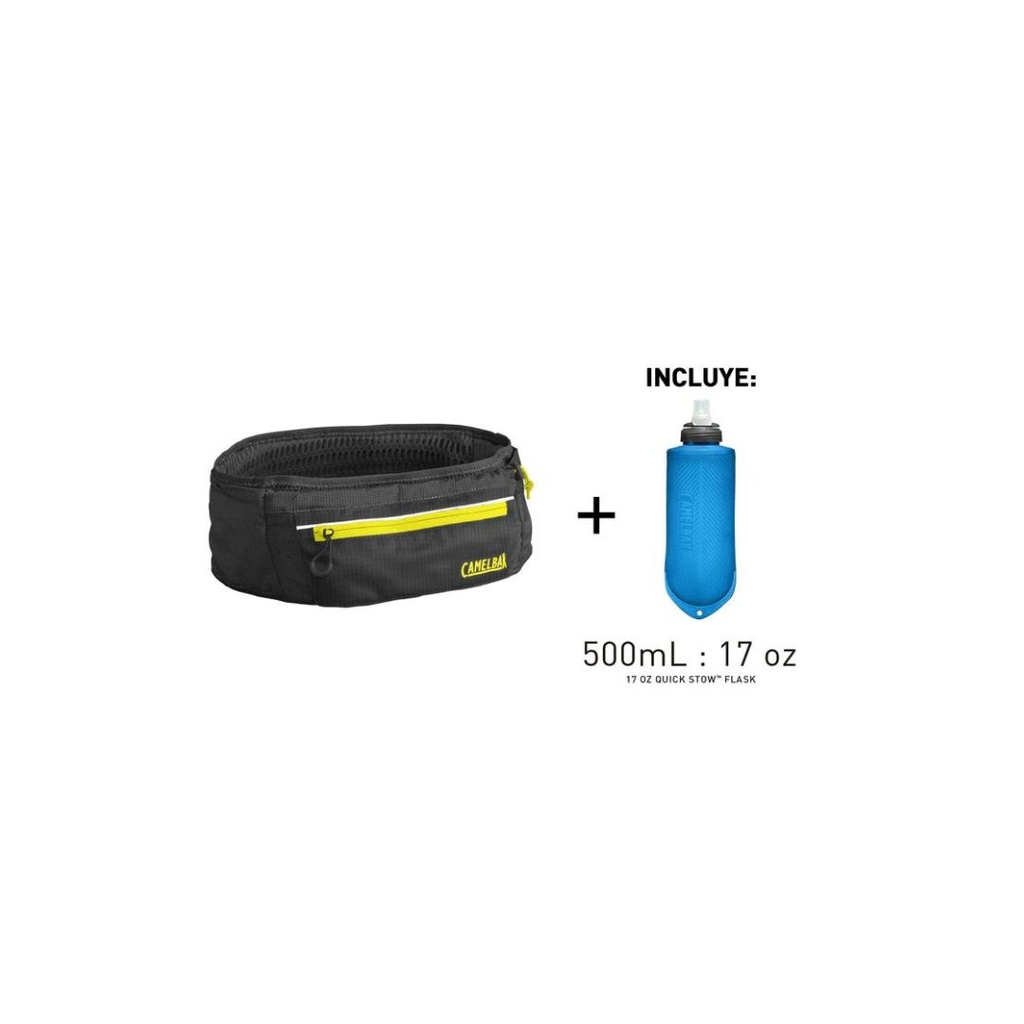 Ultra Belt 17oz, Black/Safety Yellow, S/M